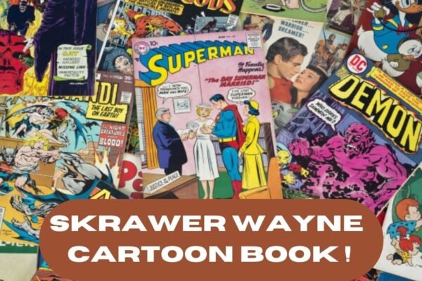 Skrawer Wayne Cartoon Book !