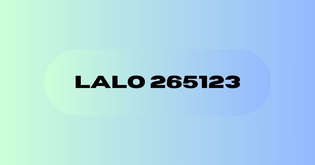 Lalo 265123